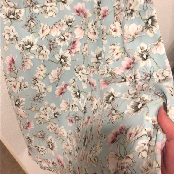 Blue Floral Dress 👗 - Picture 4 of 4